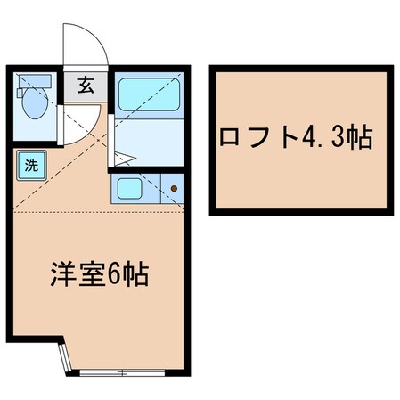 星川駅 徒歩10分 1階の物件間取画像